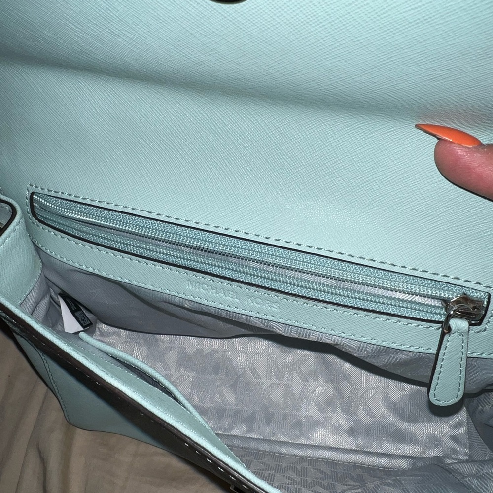 Blue Michael Kors small crossbody bag